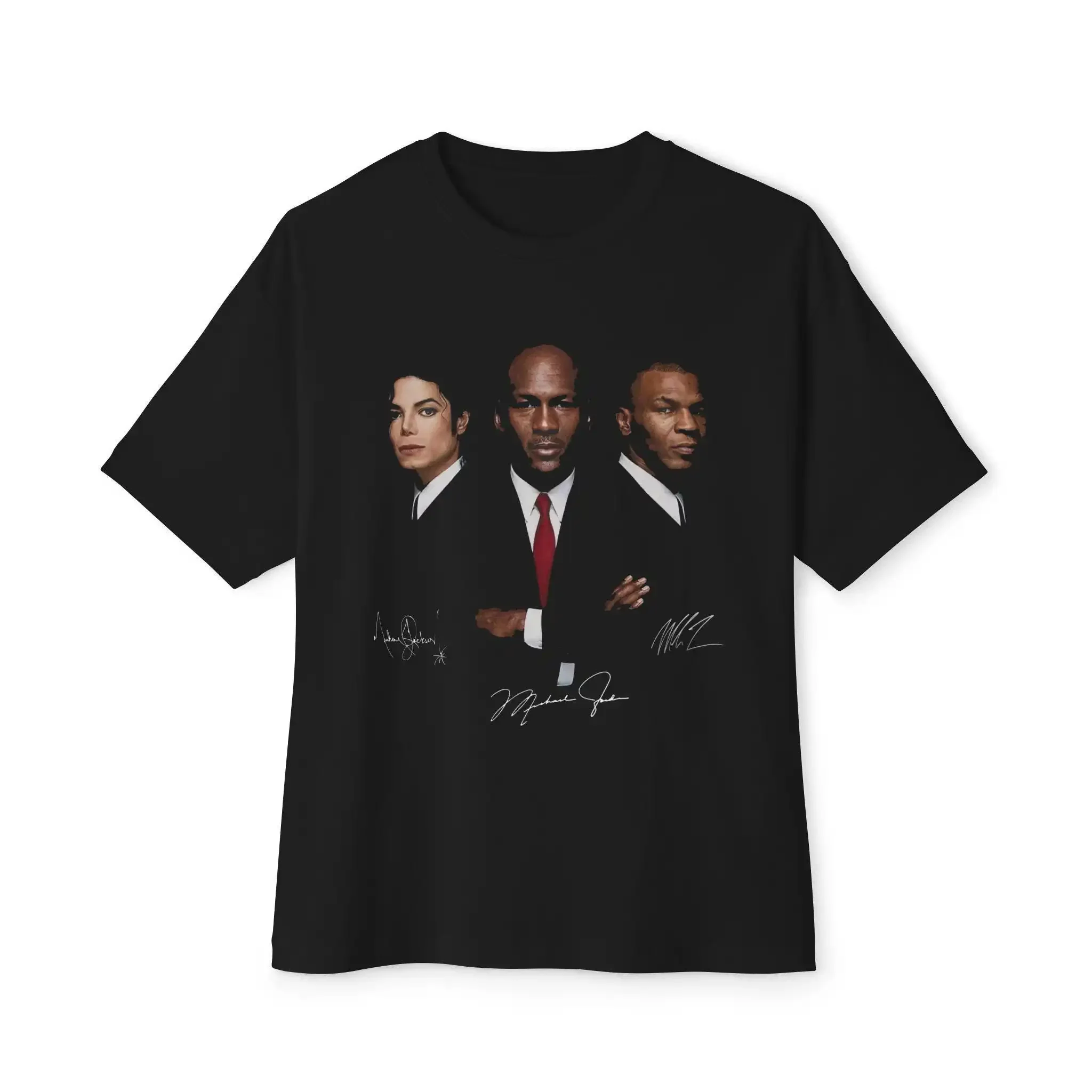 3 Mikes Inspired T-Shirt | Tyson Jordan Jackson Graphic Tee | Boxing Basketball Music Unisex Streetwear |Unisex Oversized Boxy Tee