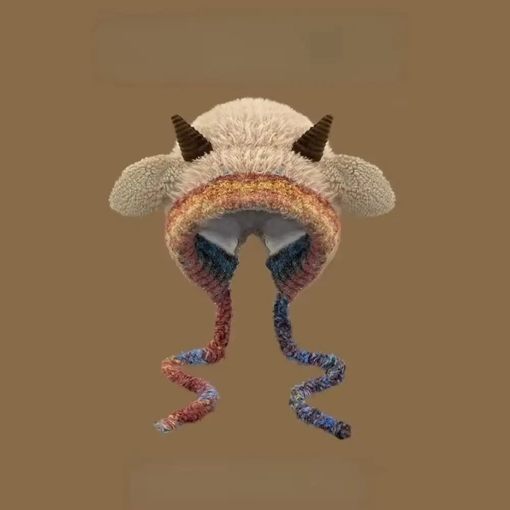 تنوعا الكورية نمط سدادات حماية الأذن قبعة الكرتون لينة أفخم البلوز القبعات الأذن الصوت سميكة أفخم غطاء للأذنين ركوب الدراجات #2