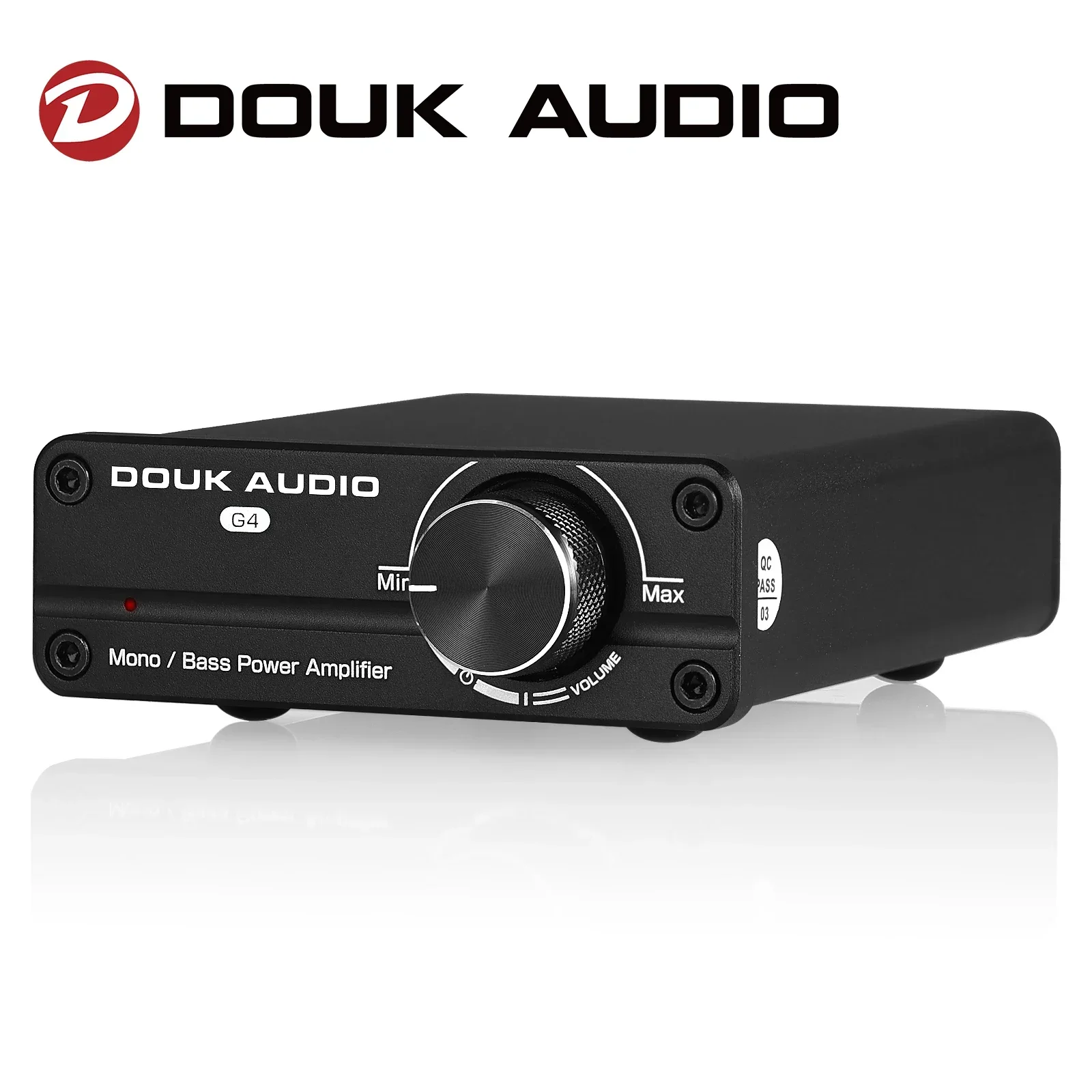 Douk Audio G4 Mini Subwoofer / Full-Frequency Mono Channel Digital Amplifier HiFi Audio 100W Home Desktop Power Amp