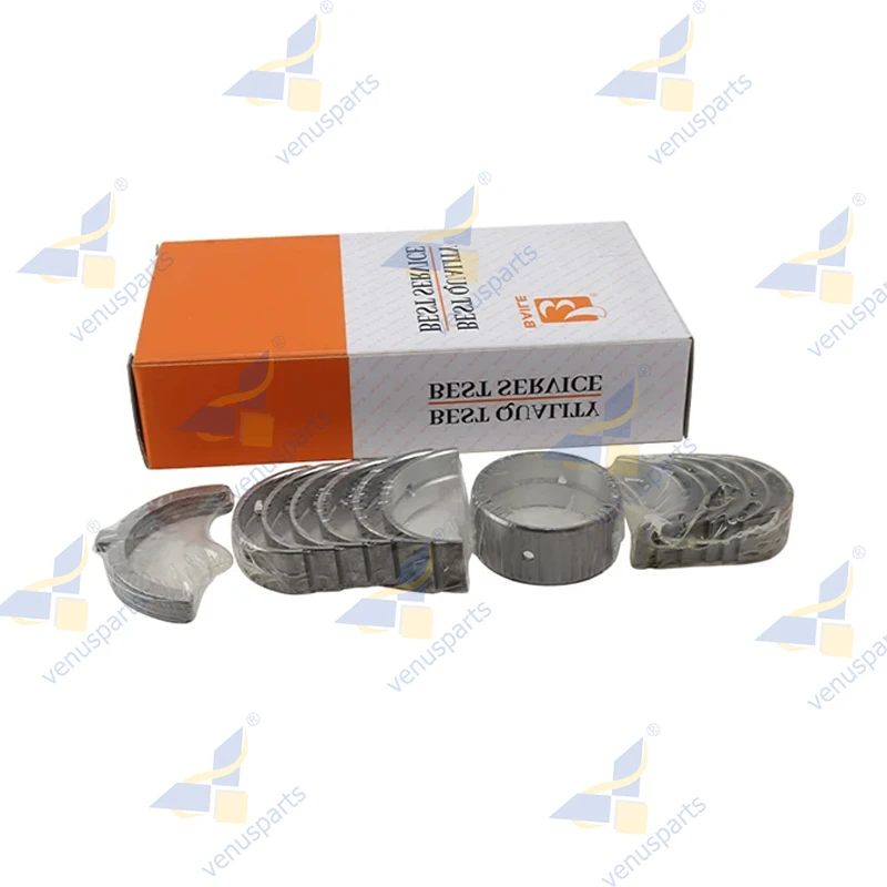 

For Kubota Z602 Crankshaft Main Bearing Con Rod Bearing +Thrust Washer Engine Overhaul Rebuild Kit