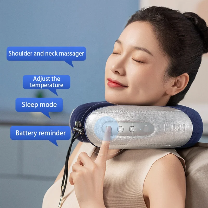 Smart Library New Neck And Shoulder Massager Shawl Massaging With Soothing Heat 3D Kneading Neck And Back Massage