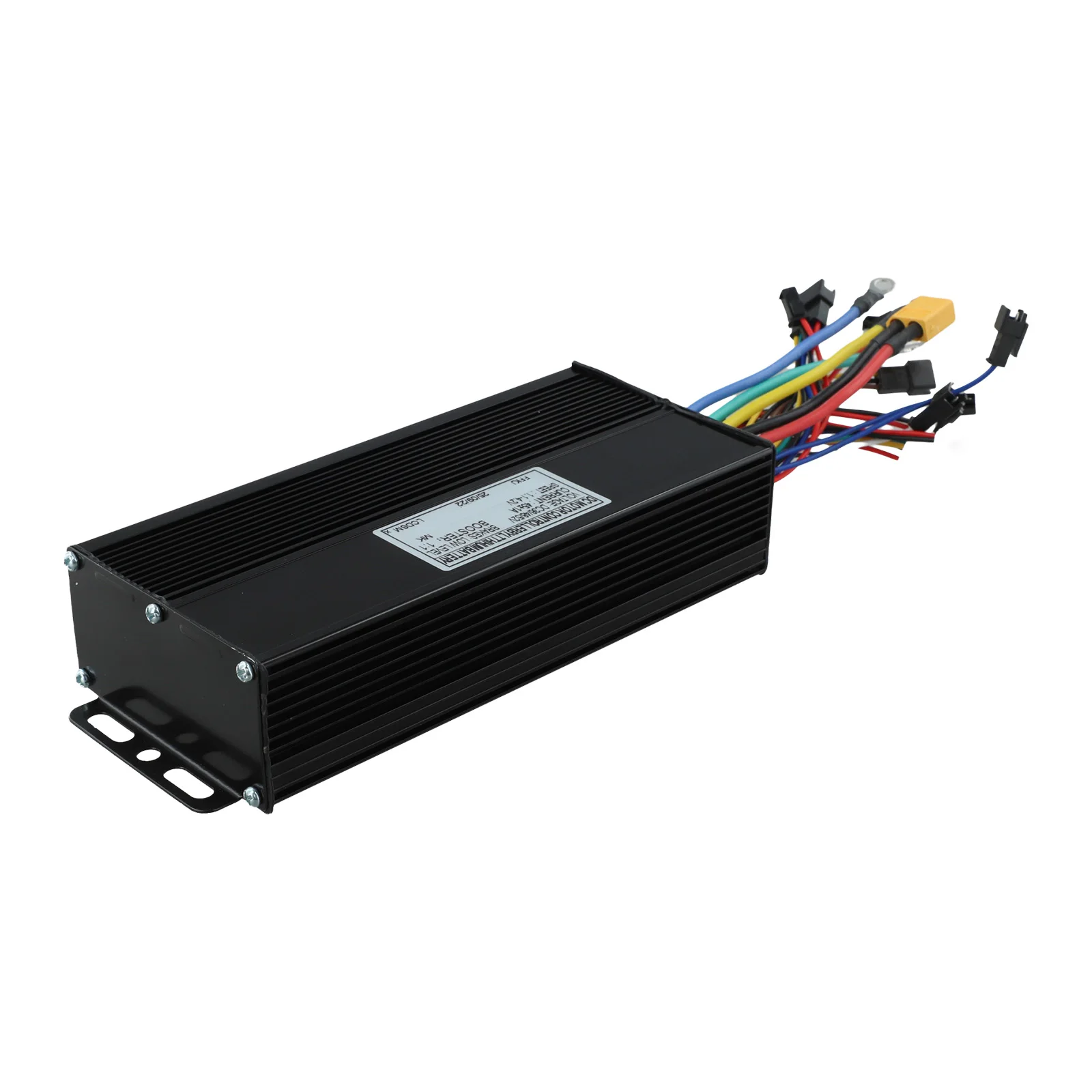

Intelligent Sine Wave E-bike Controller Good Heat Dissipation For 02OMD Display Aluminum Alloy E-bike Parts Black