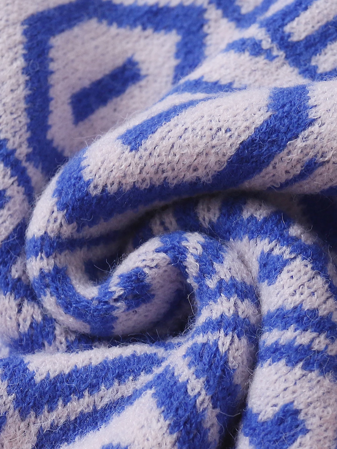 Suéter de Punto Rosa de Manga Larga con Cuello Redondo, Estilo Hoado y Moderno para Otoño, Ropa de Mujer Versátil para el T...