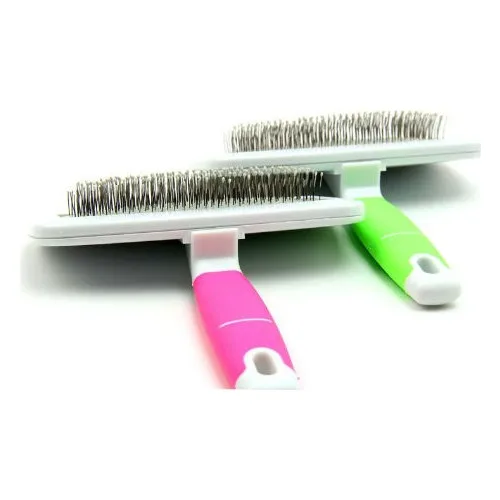 فرشاة مسح الحيوانات الأليفة فرشاة سلك