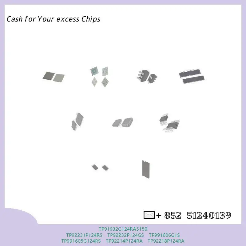 chip Integrated circuit chip MCU chip TP91932G124RA5150 TP92231P124RS TP92232P124GS TP991606G1S TP991605G124RS TP92214P124RA