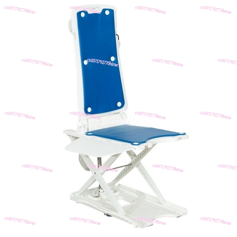 Household Elderly Bath Chair, Electric Liftable Stool, Waterproof and Non-slip  for Disabled and Paralyzed Patients