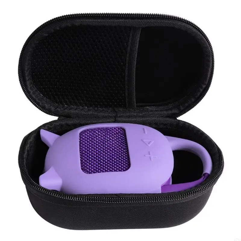 J78A Silicone Protective Cover and Hard Case for Clip 5 Speaker Protectors Ensures Safety from Water and Shock Damage
