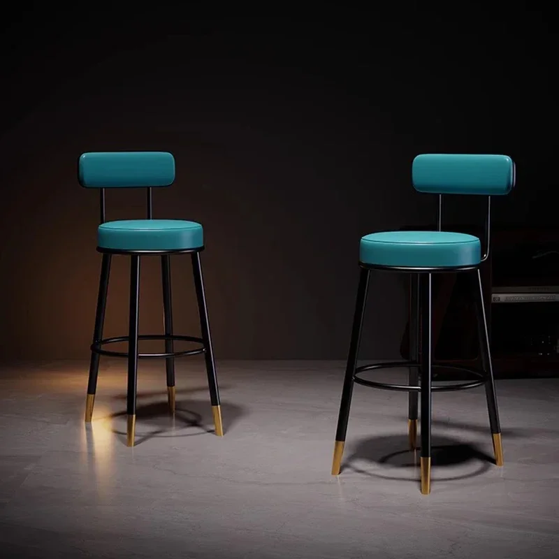 

Swivel Nordic Bar Chairs Relax PU-leather Modern Reception Bar Chairs High Stool Minimalist Design Bar Furniture Cadeiras LLBC