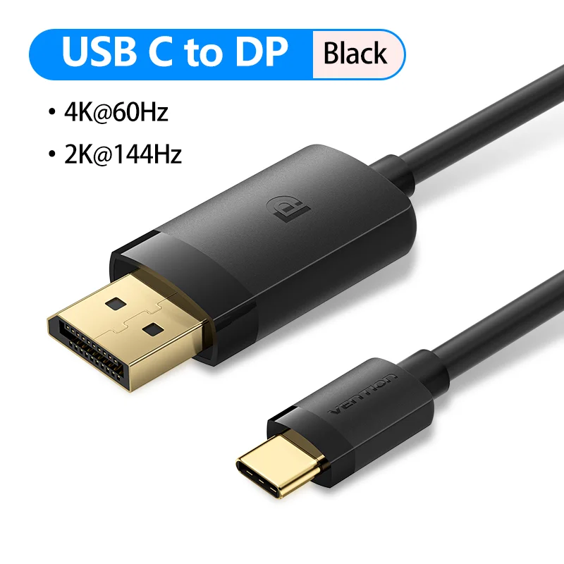 Ventie 4K USB C naar DP Kabel USB Type C naar 8K/60Hz DisplayPort Kabel voor iPhone Tablet PC Monitor Laptop HDCP HDR DP Snoer