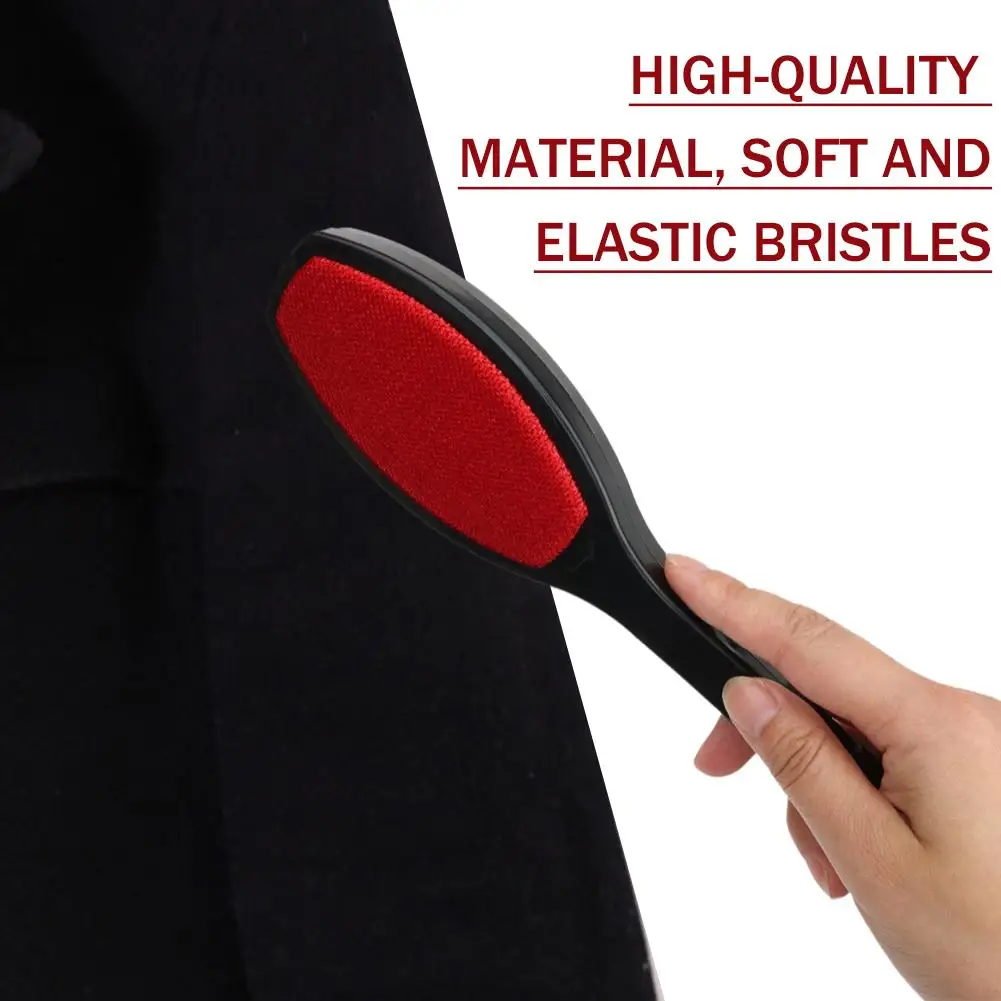 

Double-sided Clothes Coat Lint Remover Brush Reusable Anti-Static Sweater Dust Brusher Hairs Cat Dogs Household Cleaning Tool