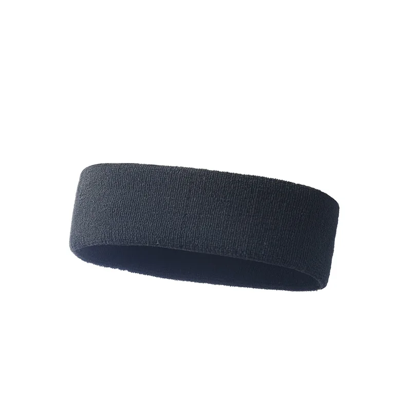 Elastic solid  widened professional anti sweat headband sport hairband hair accessories Running cycling outdoor sports sweatb