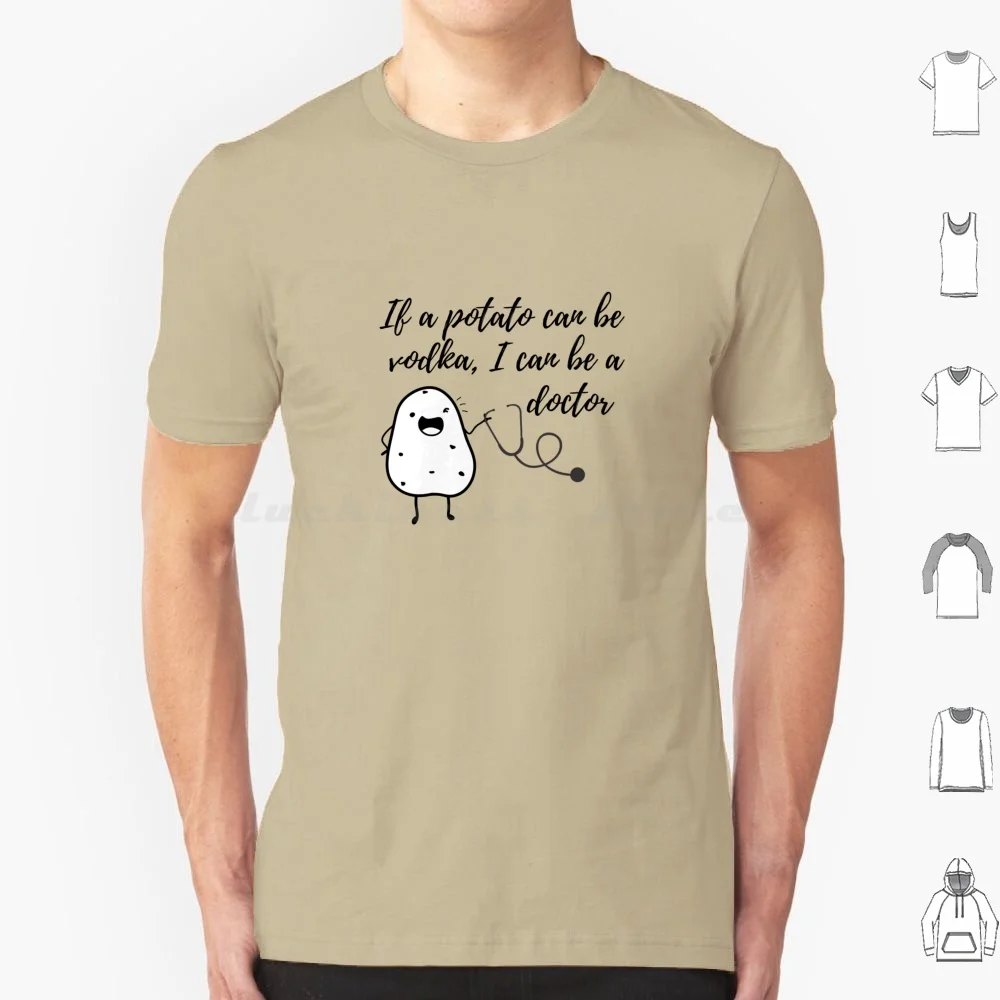 T-shirt Étudiant Homme Femme Enfant 6XL – Drôle et Sarcastique sur le Thème de la Médecine Universitaire : Stéthoscope, Confiance, Aspiration, Ambition