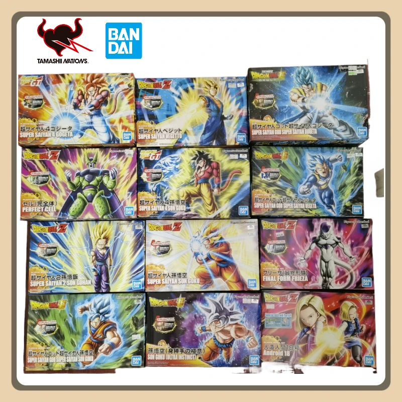 

В наличии Bandai Genuine FRS Dragon Ball Son Goku Son Gohan Vegeta Frieza Super Saiyan Аниме Фигурка Сборка Модель Игрушки