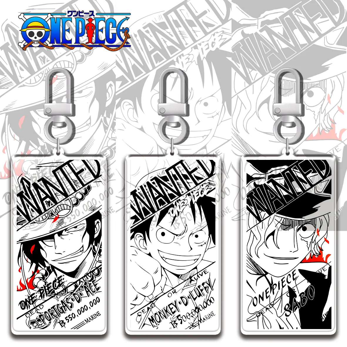 

10 см аниме цельный акриловый брелок аксессуары Луффи Эйс Сабо Зоро сумка Шарм милый рюкзак брелок подарки для друзей