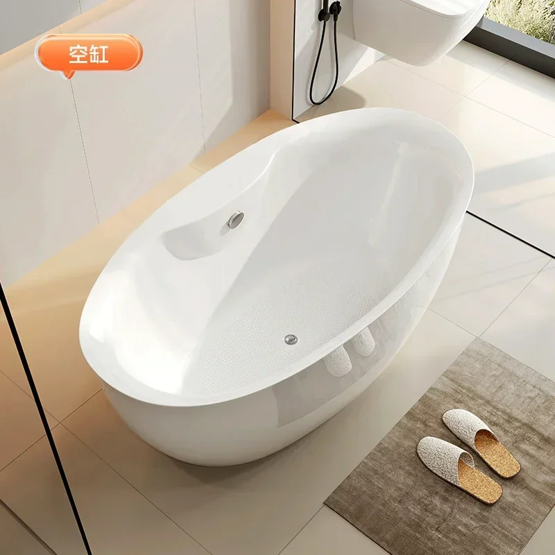 

Bathtub Independent Acrylic Seamless Integrated Household Insulation European Bathtub Bathtub
