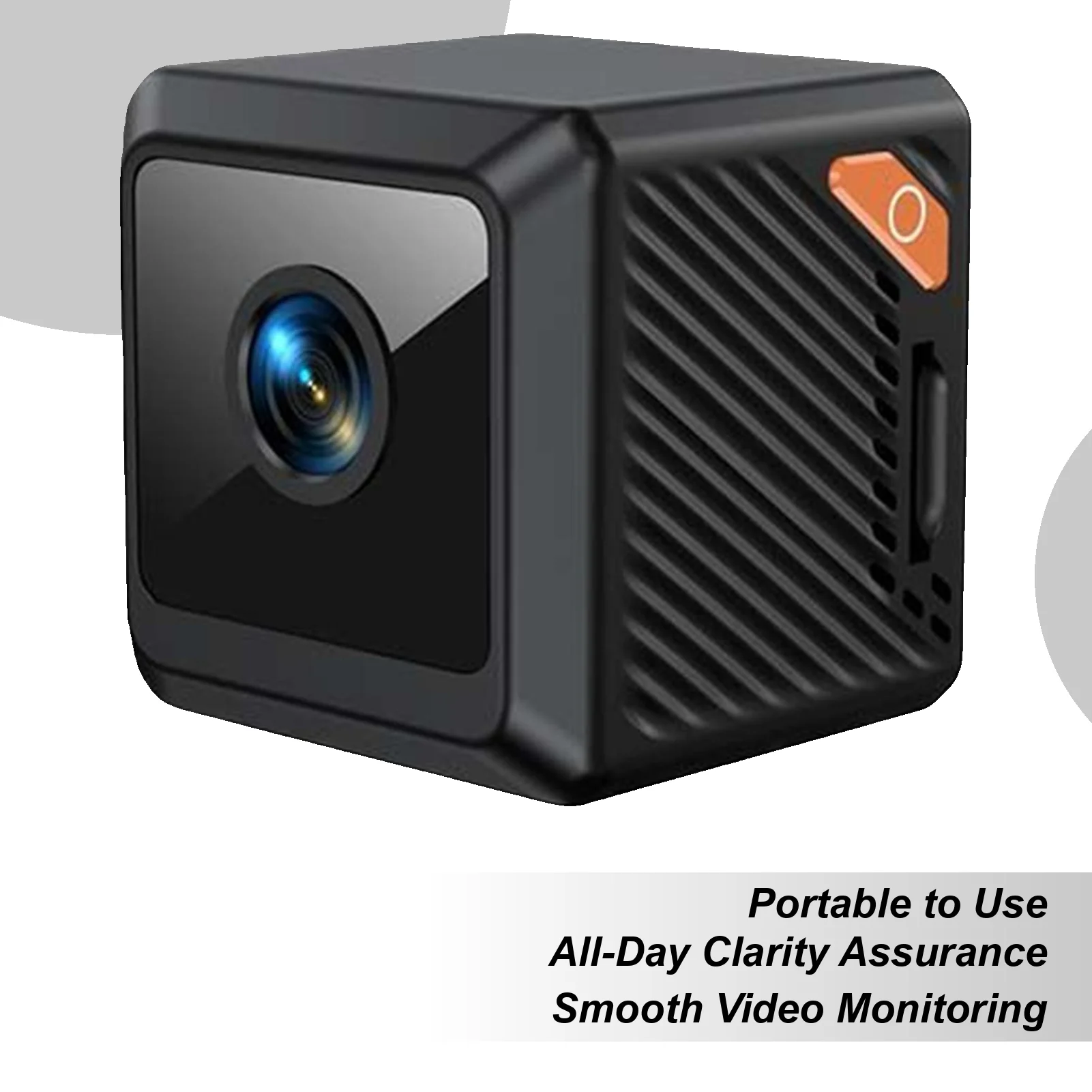 

Mini Wireless Camera 1080P Baby Pet Monitor Portable USB Rechargeable Camera Support Memory Card Storage For Bedroom Garden