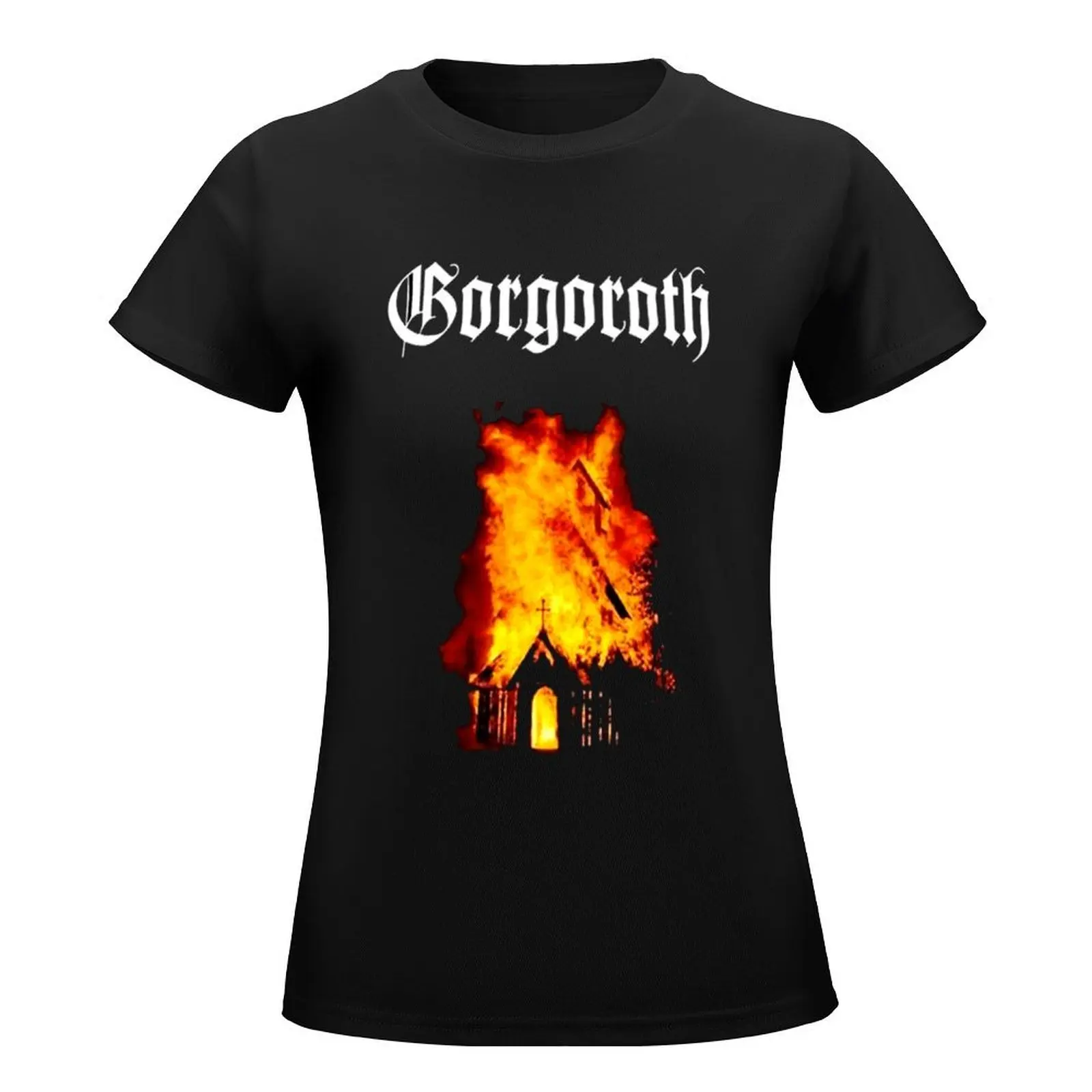 gorgoroth new Classic T-Shirt tops blacks anime Women clothes