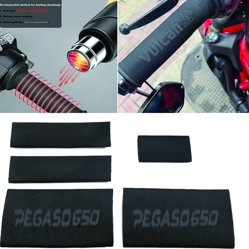 

Motorcycle Nonslip Rubber Handlebar Heat Shrinkable Grip Cover FIT FOR Aprilia Pegaso 650