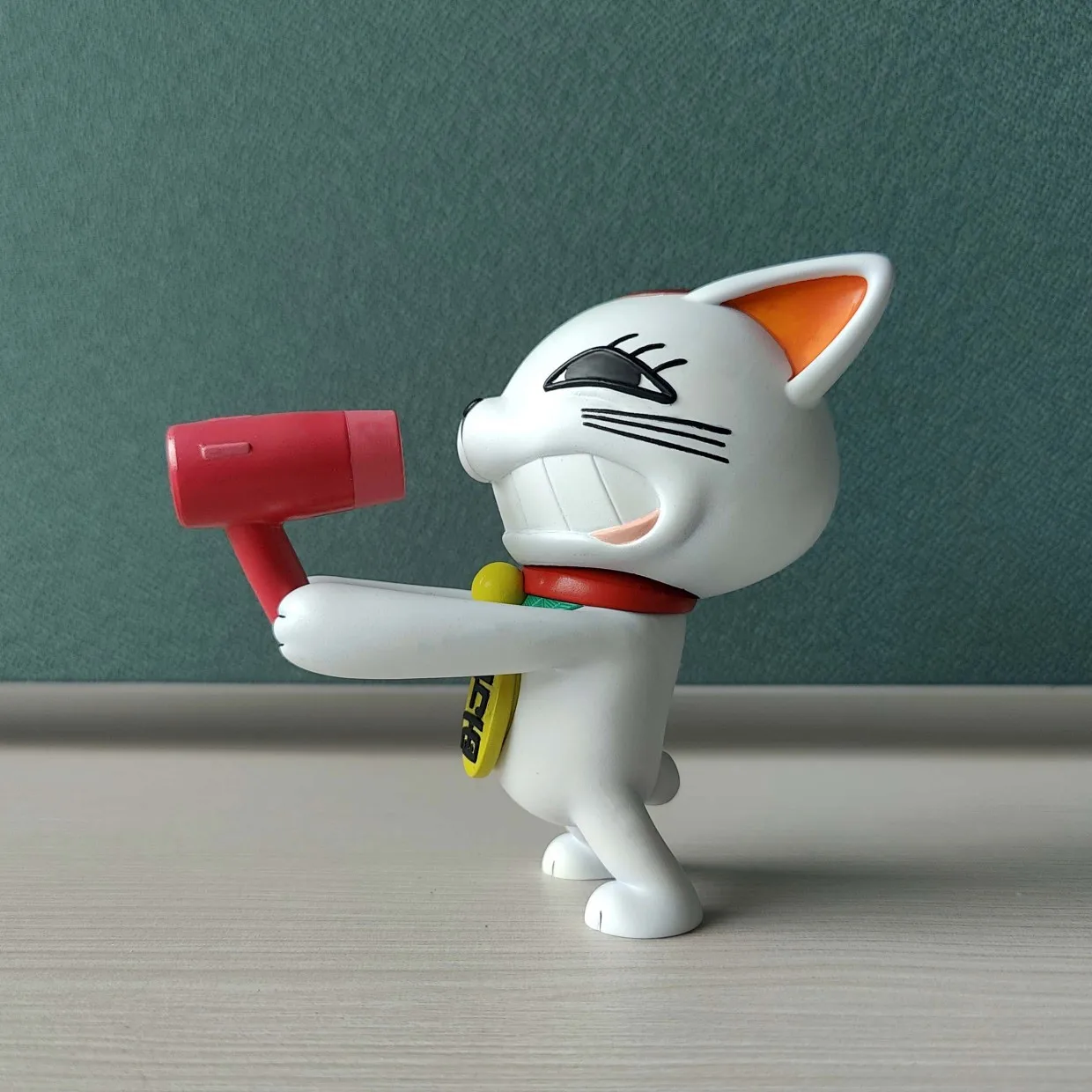 In Stock New Anime Dandadan Turbo Bachan Figure 9cm High Speed Nana Lucky Cat Hair Drier Cute Doll Action Figure Toys Gifts