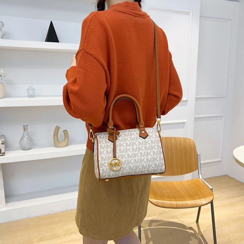 حقيبة نسائية عصرية جديدة عالية الجودة حقيبة كتف مطبوعة ريترو تريند ماركة كلاسيكية للسيدات حقيبة كروس مصممة حقيبة يد فاخرة