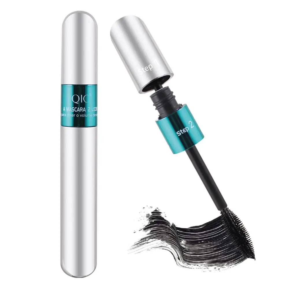 Smudge-proof Mascara Curls And Lifts Dramatic Lash Extension Qic Mascara Long-lasting Top-rated 4d Volumizing Mascara