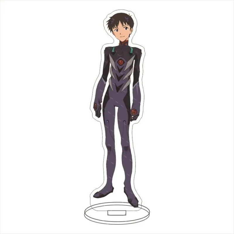 

Cute Cartoon Anime Surrounding EVA EVANGELION Dali Shinji Ikari Ayanami Rei Asuka Kaworu Nagisa Double Sided Acrylic Ornaments