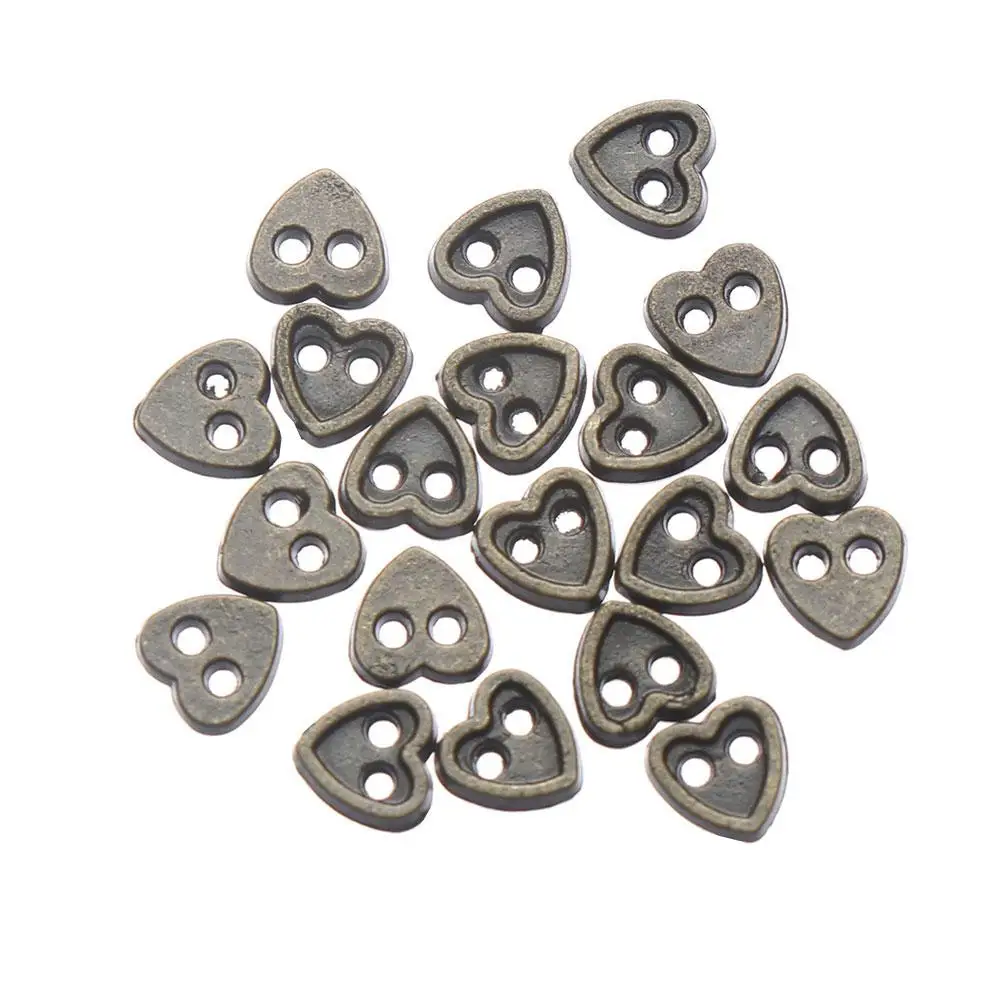 

20/40pcs 4mm Stuffed Toys DIY Sewing Material Doll Clothes Buckles Dolls Clothing Accessories Mini Buttons Metal Buckle