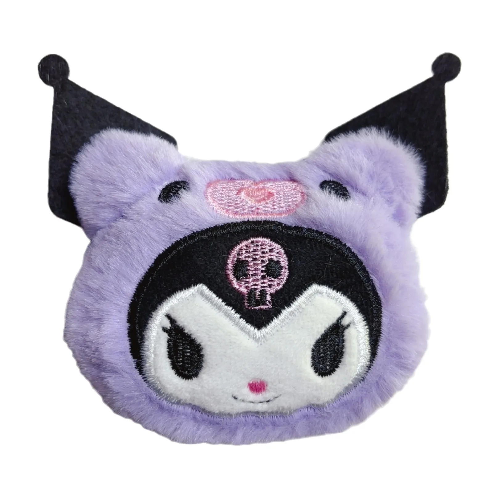 10 stks/partij Anime Kuromi Pluche Pop Knuffels Kawali DIY pin sleutelhanger hanger Tas Hanger Meisjes Verjaardagscadeau