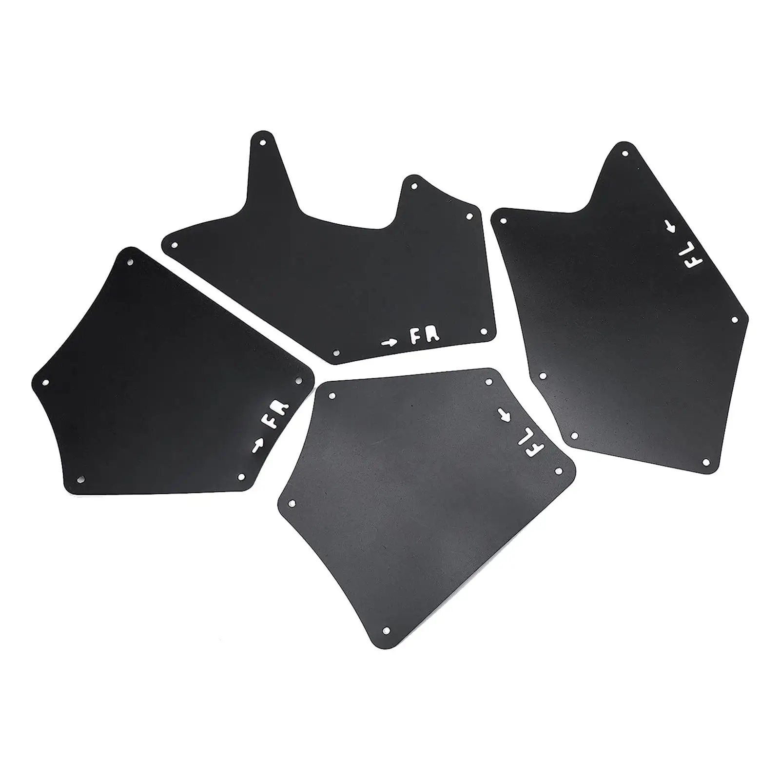 4x Splash Guards with Clips 53739-0C020 for Toyota for tundra Professional