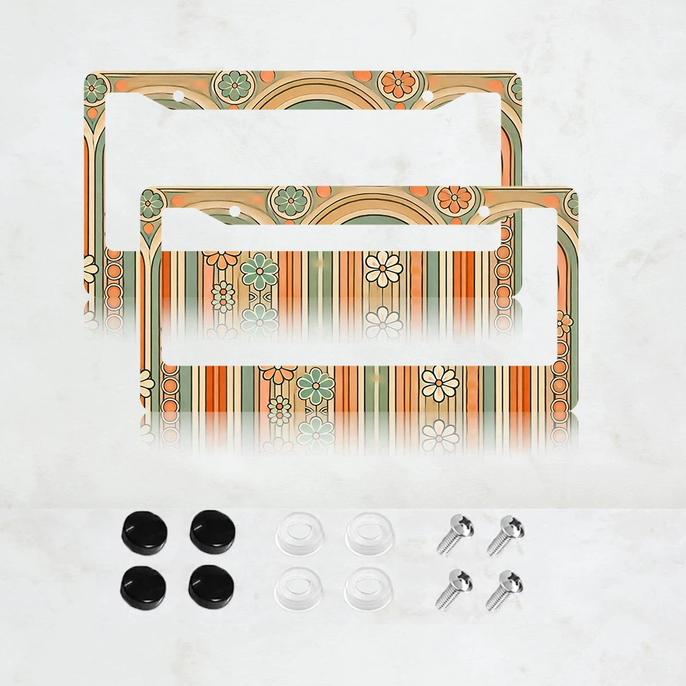 2PC Rainbow Retro L…