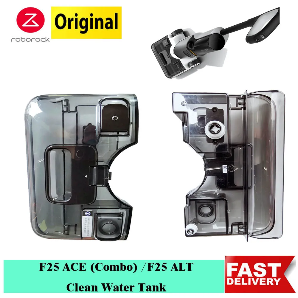 Oryginalne akcesoria do zbiornika na czystą wodę Roborock F25 ALT do odkurzacza do pracy na sucho i na mokro F25 ACE/F25 XT/F25 ACE Combo, części zamienne.