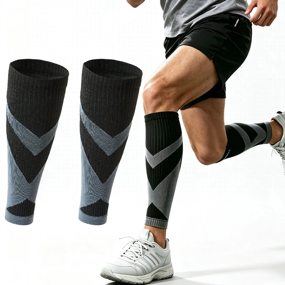 Compression Calf Sleeve - 1 Pasang Kaus Kaki Kompresi Betis