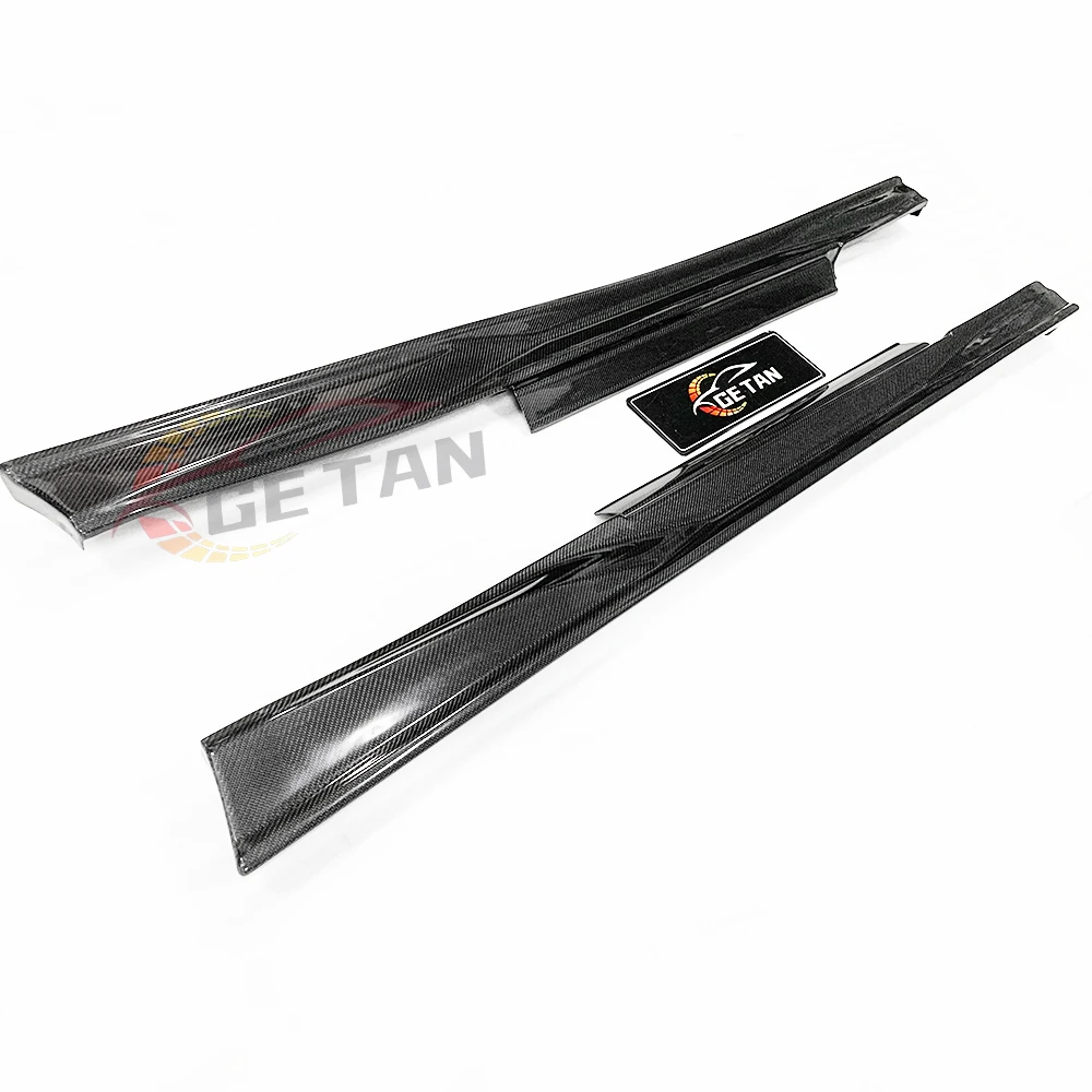 TS Style Carbon Fiber Side Skirts for R35 2008-2016 Years Carbon Fiber Running Boards