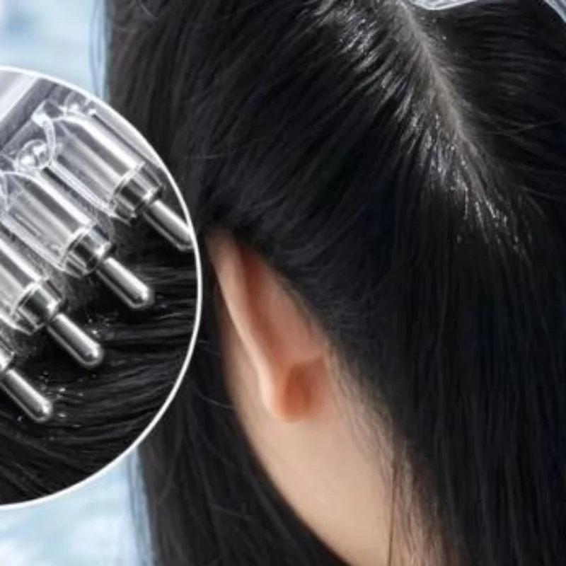 1Pcs Liquid Guide Applicator Scalp Massage Comb Portable Hair Root Comb Hair Oil Serum Brush Anti-Leak Hair Care Tool
