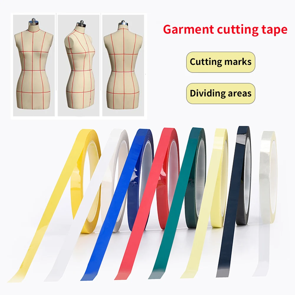 Desktop Positioning Tape 5s Logo Transparent Multiple Colors Office Supplies Labeling Clothes Cutting And Marking Mara Glue