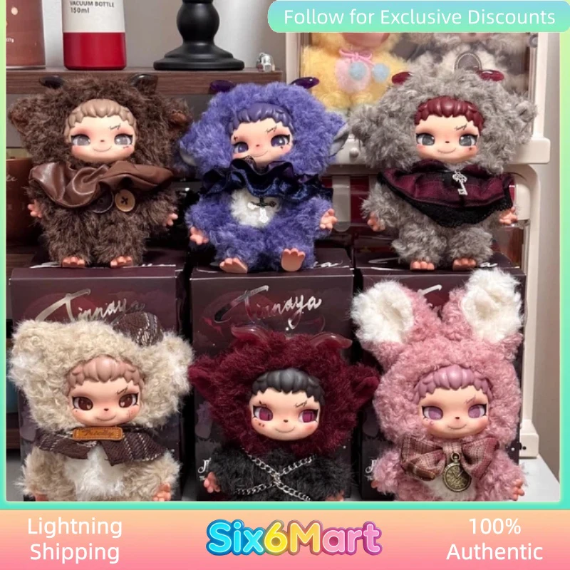 

Genuine Tinnaya Witch Game Series Blind Box Kawaii Vinyl Plush Bag Charm Collectible Mystery Box Toy Girls Birthday Gift