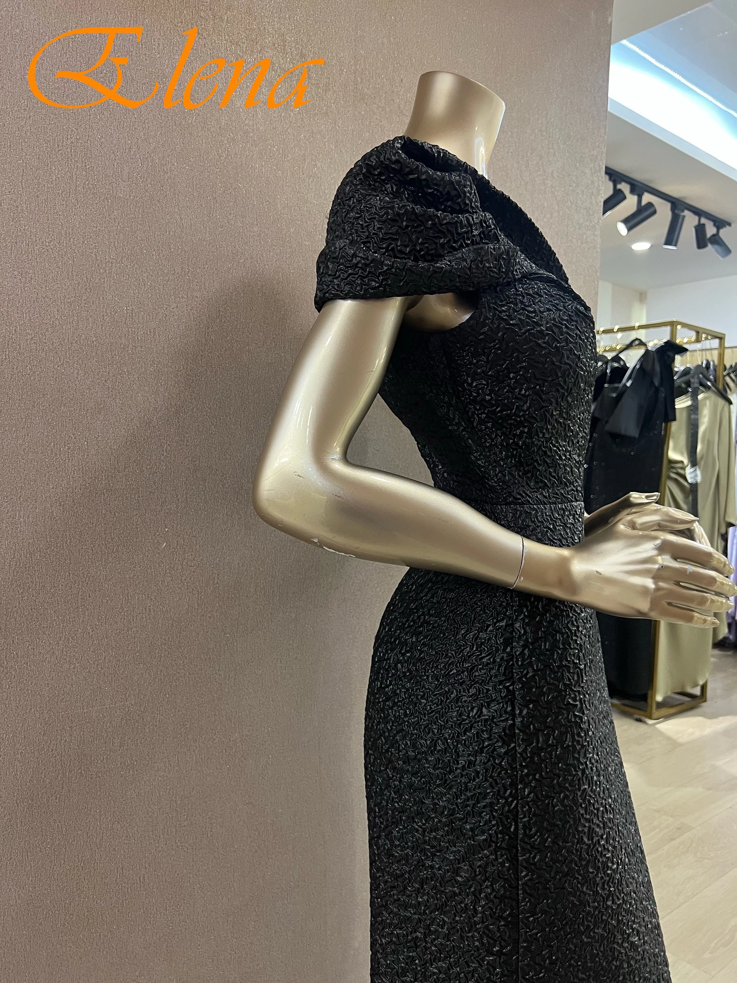 Customized Mermaid One Shoulder Formal Evening Dress Delicate High Quality Celebrity Gowns Modern Bespoke Occasion Gowns