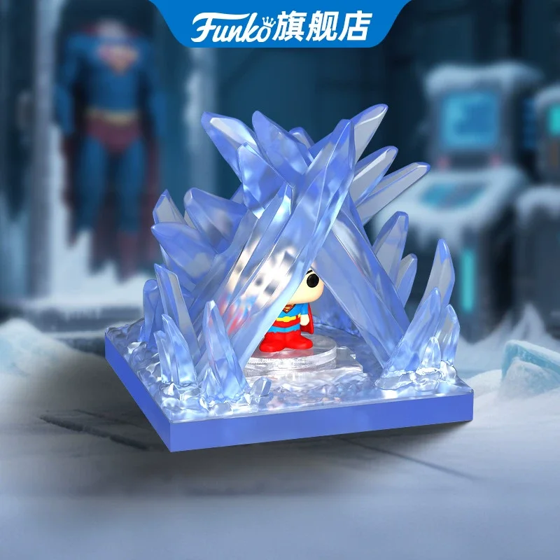 DC 코믹스 Funko Pop Comics & Superheroes Towns 슈퍼맨과 고독의 요새 주변 피규어 수집용 장식품