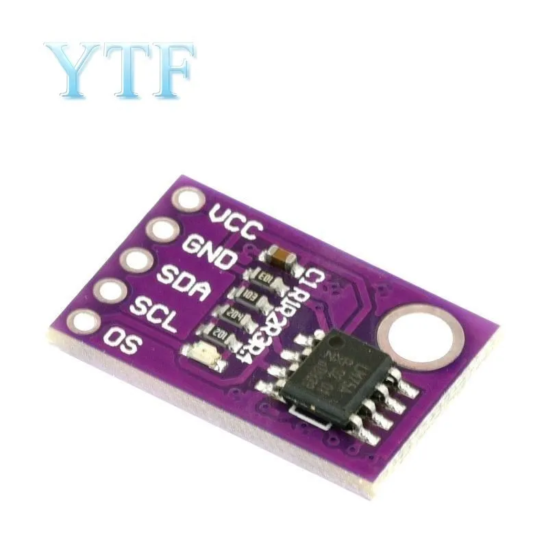 LM75 CJMCU-75 Temperature Sensor Module High Speed I2C IIC Interface High Precision Development Board For Arduino LM75A
