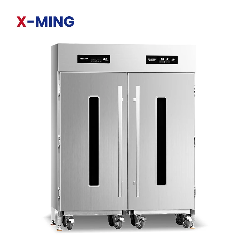 

XIANGMING Высококачественный коммерческий высокотемпературный дезинфекционный шкаф из нержавеющей стали с двойной дверью для отеля