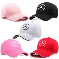 Cotton Sunhat Unisex Outdoor Sports Tennis Baseball Hat for Mercedes Benz Logo GLA ML W203 W204 W205 W210 W211 W212 W213 C63 G63