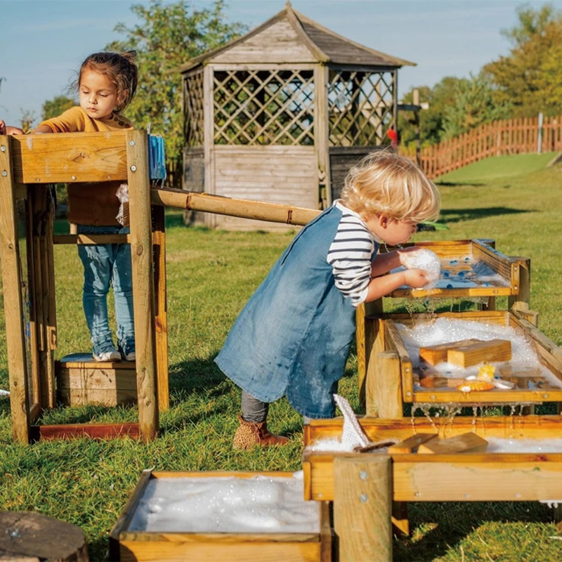 Montessori Przedszkole Drewnia – Kids Outdoor Mud Table recenzja i cena