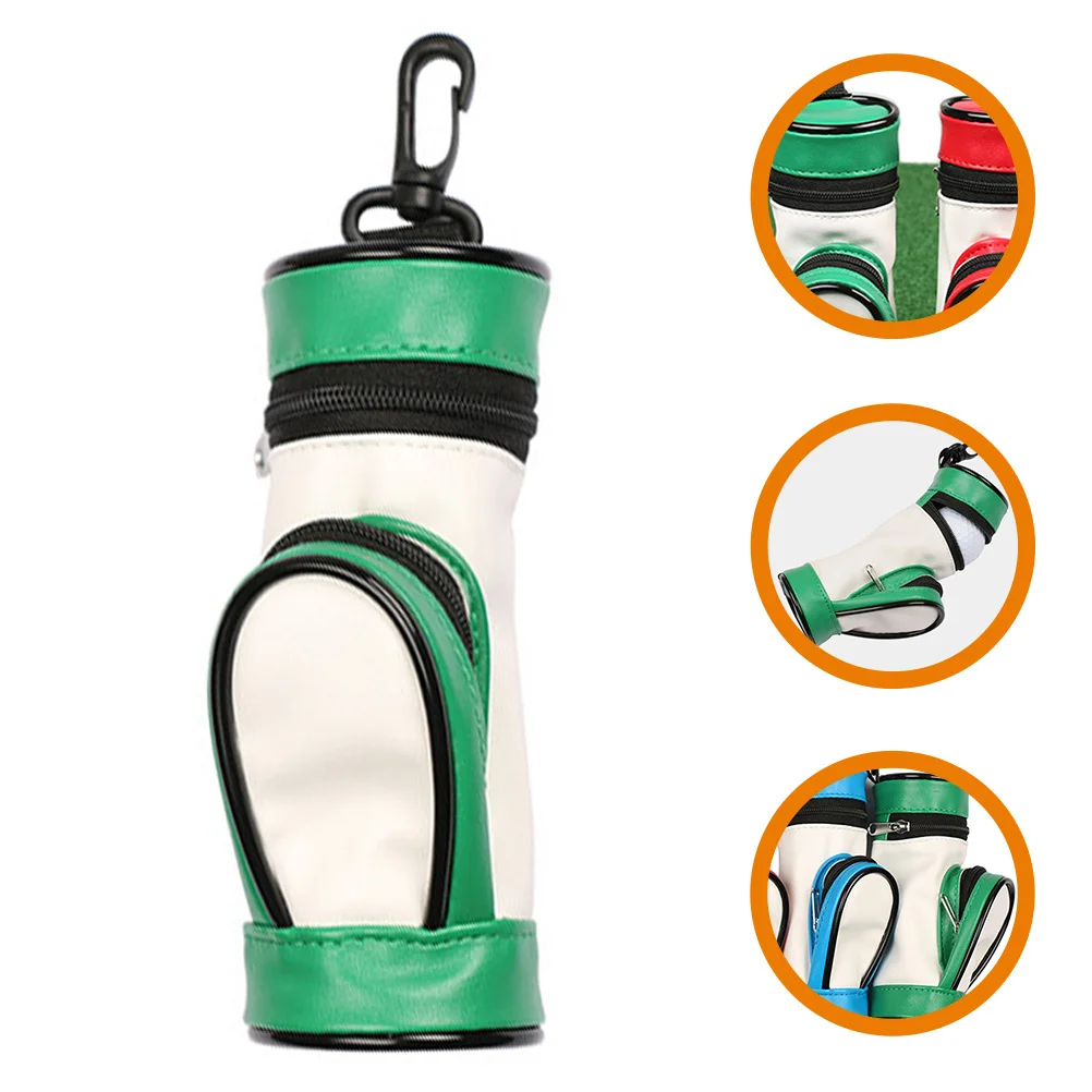 حقيبة جولف قابلة لإعادة الاستخدام بتصميم عصري تحمل ما يصل إلى ثلاثة كرات مثالية للاعبي الغولف للاستخدام اليومي وحقيبة جولف للهدايا