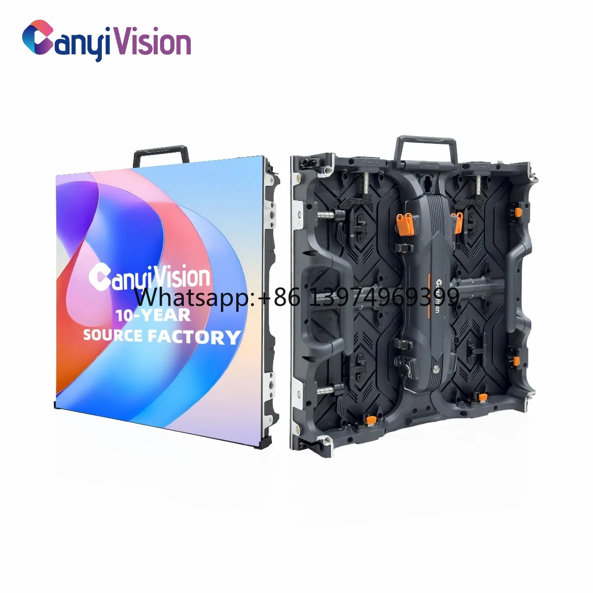P2.6 P2.9 P3.91 Led Display 500x500mm Diecasting Aluminum Indoor Outdoor Led Screen With Complete System and Received Card