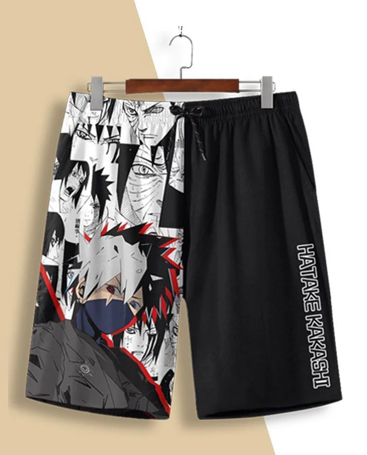 Naruto Kiki Kakashi Shorts (Male) Summer Breathable Quick-drying Five Cent Pants Can Be Worn Over Beach Pants in The Water - view 5