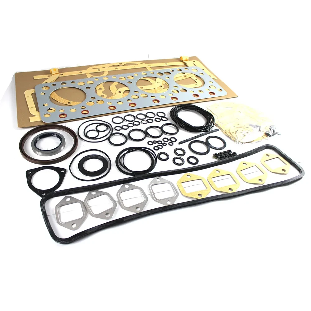 1set Gasket Set Replacement For Komatsu 4D120 Diesel Engine Repairing Parts Excavator Accessories