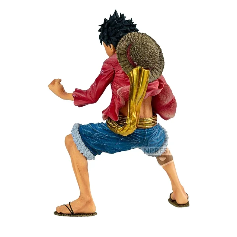 In Stock Bandai Genuine New One Piece Chronicles KING OF ARTIST Monkey D. Luffy Gift Collection Ornament anime figures decor