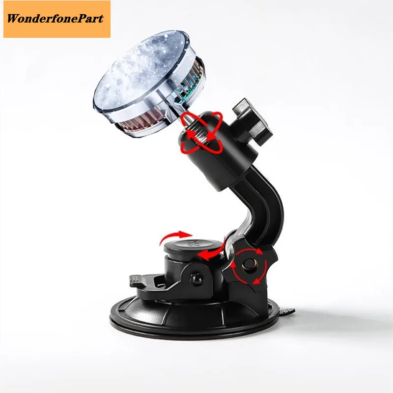 

Вентилятор охлаждения с присосками для лобового стекла, магнитный держатель для телефона в автомобиль с креплением на приборную панель и охлаждающей подставкой