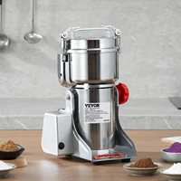 SucceBuy 150-2500g Electric Grain Mill Grinder Commercial Swing Spice Grinders for Dry Herbs Grains Spices Cereals Coffee Corn 6