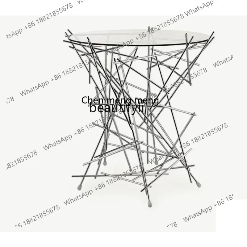 

X R0R Irregular small round table magazine stand umbrella stand living room ornament